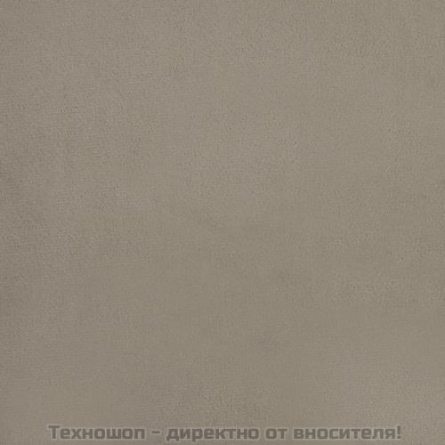 Трапезни столове, 2 бр, светлосиви, кадифе