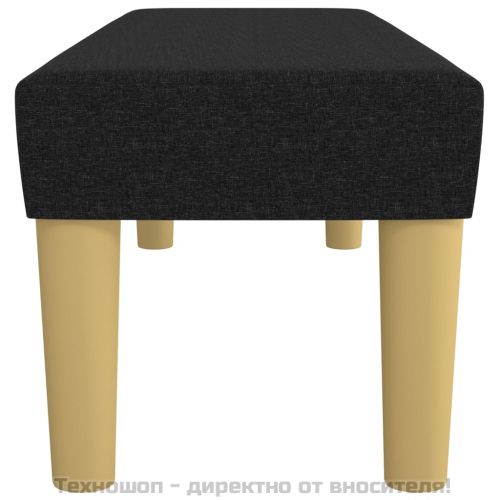 Пейка, черна, 100x30x30 см, плат