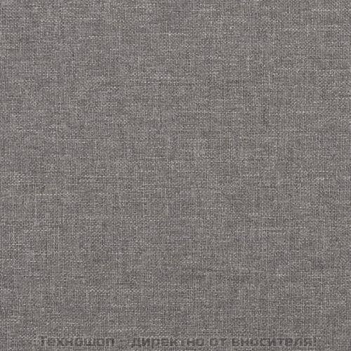 Пейка, светлосива, 70x35x41 см, плат