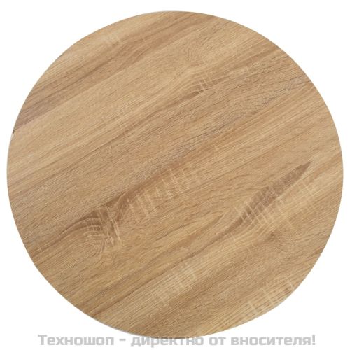 Бистро маса, светлокафява, 60 см, МДФ