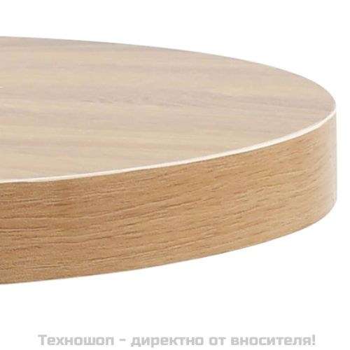 Бистро маса, светлокафява, 60 см, МДФ