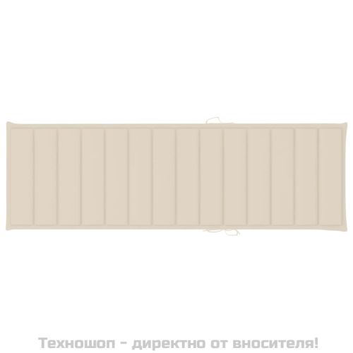 Градински шезлонг с масичка и шалте, импрегнирано борово дърво