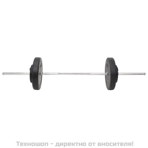 Щанга и дъмбел с тежести 60 кг