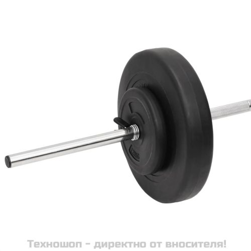 Щанга и дъмбел с тежести 60 кг