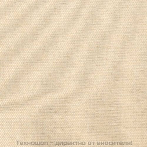 Пейка, кремава, 70x35x41 см, плат