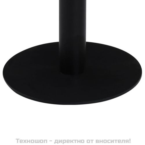 Бистро маса, тъмнокафява, 50 см, МДФ