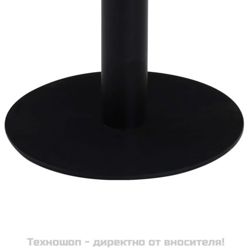 Бистро маса, тъмнокафява, 60 см, МДФ