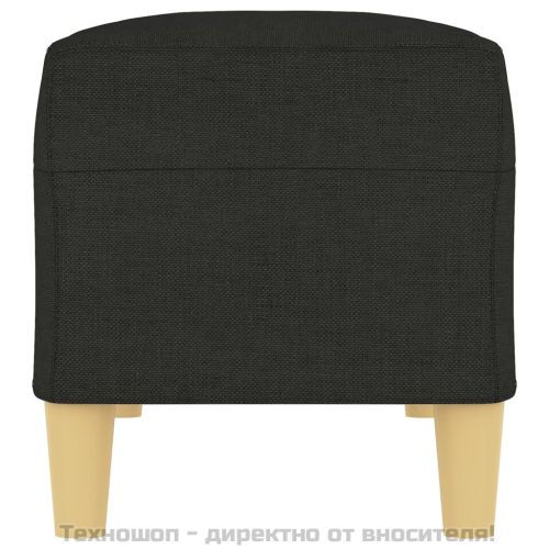 Пейка, черен, 100x35x41 см, плат