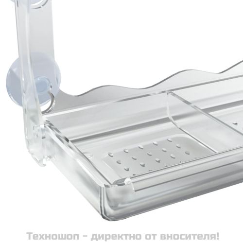 Хранилки за птици за прозорец, 2 бр, акрил, 30x12x15 см