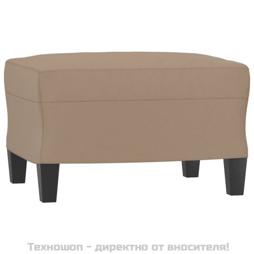 Табуретка, капучино, 60x50x41 см, изкуствена кожа