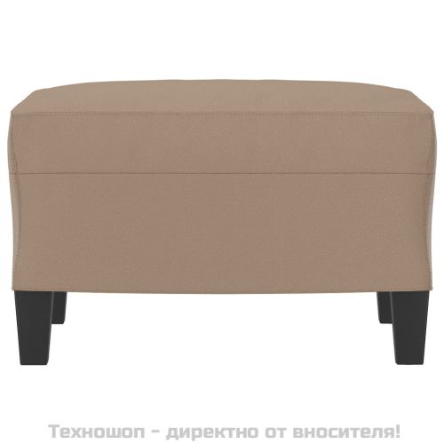 Табуретка, капучино, 60x50x41 см, изкуствена кожа