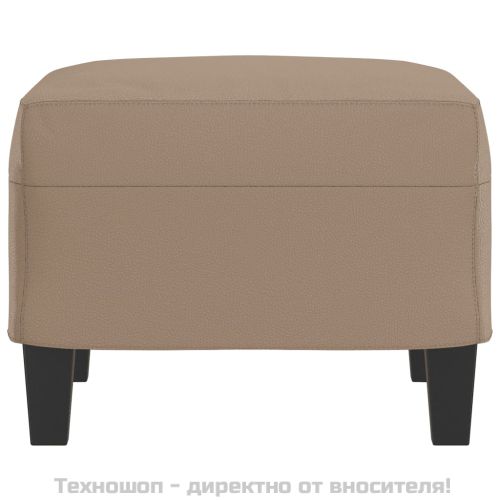 Табуретка, капучино, 60x50x41 см, изкуствена кожа