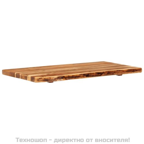 Плот за баня, акация масив, 100x52x3,8 см