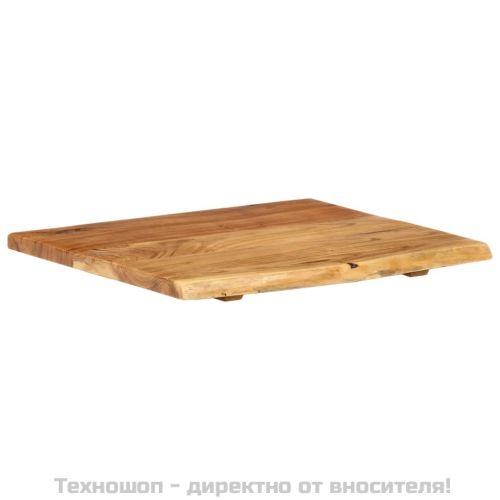 Плот за баня, акация масив, 58x52x2,5 см