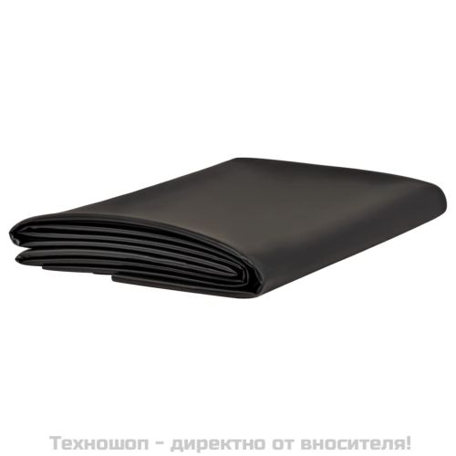 Винил за езеро черен 4x8 м PVC 0,5 мм
