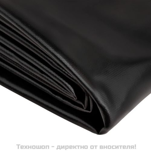 Винил за езеро черен 4x8 м PVC 0,5 мм