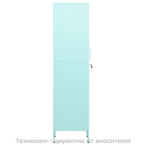 Шкаф с отделения, мента, 35x46x180 см, стомана