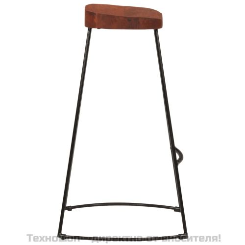 Gavin бар табуретки, 2 бр, 50x40x78 см, манго масив