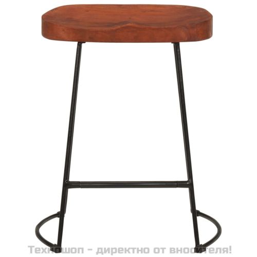 Gavin бар табуретки, 2 бр, 45x38x53 см, манго масив