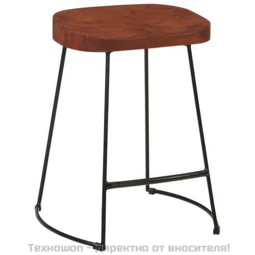 Gavin бар табуретки, 2 бр, 45x38x53 см, манго масив