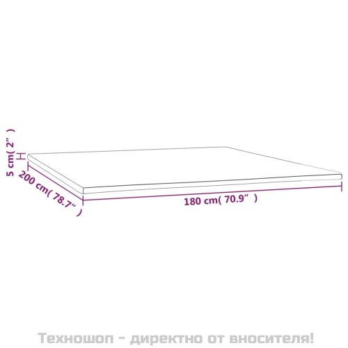 Топ матрак 180x200x5 см