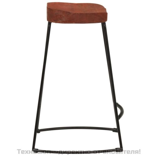 Gavin бар табуретки, 2 бр, 45x40x63 см, манго масив