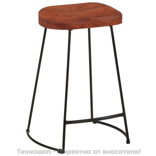 Gavin бар табуретки, 2 бр, 45x40x63 см, манго масив