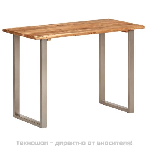 Трапезна маса, 110x50x76 см, акациево дърво масив