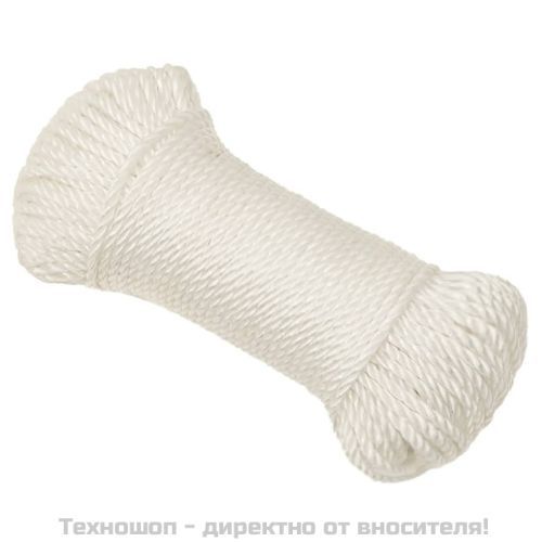 Работно въже бяло 3 мм 500 м полипропилен