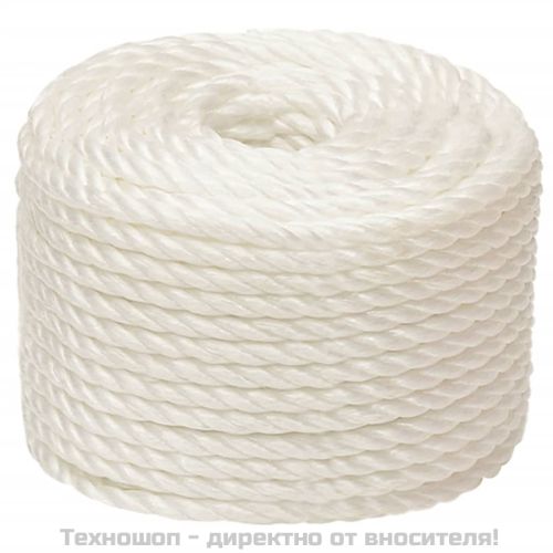 Работно въже бяло 12 мм 500 м полипропилен