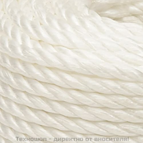 Работно въже бяло 12 мм 500 м полипропилен