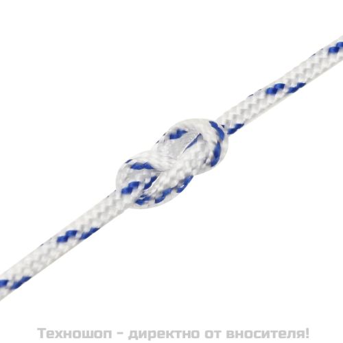 Въже за лодка бяло 2 мм 500 м полипропилен