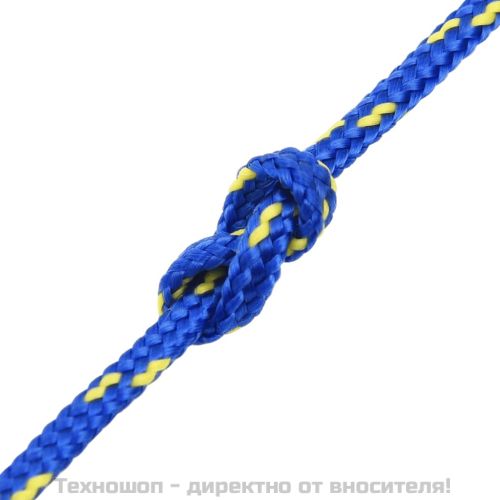 Въже за лодка синьо 2 мм 250 м полипропилен