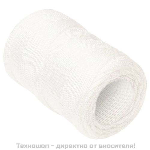 Въже за лодка бяло 2 мм 500 м полипропилен