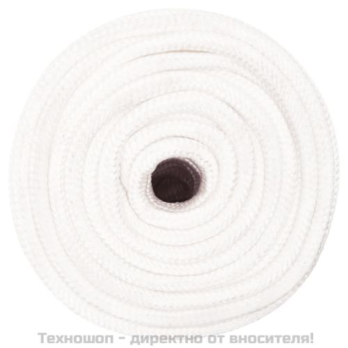 Въже за лодка бяло 12 мм 250 м полипропилен