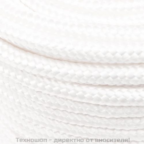 Въже за лодка бяло 12 мм 250 м полипропилен