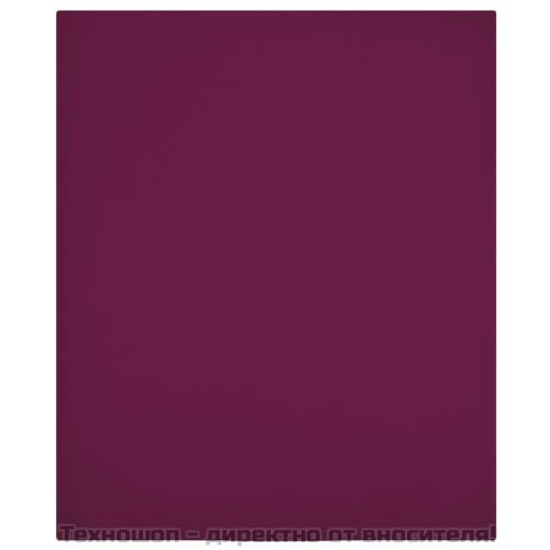Чаршафи с ластик, 2 бр, бордо, 100x200 см, памук