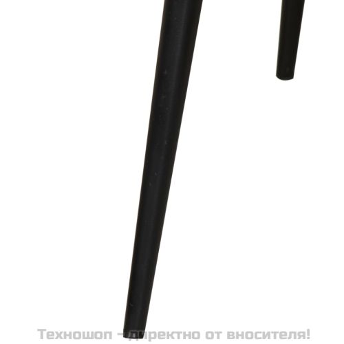 Wingback стол, кафяв, канава