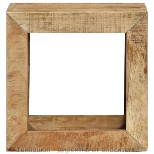 Табуретка 40x30x40 см масивно дърво манго