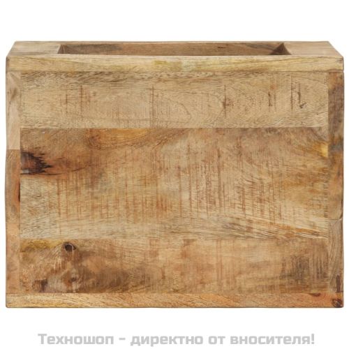 Табуретка 40x30x40 см масивно дърво манго
