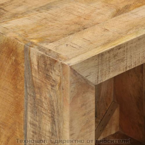 Табуретка 40x30x40 см масивно дърво манго