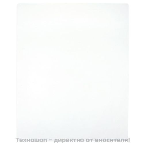Чаршаф с ластик, бял, 140x200 см, памук