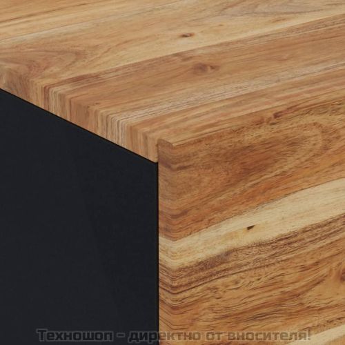 Нощно шкафче 40x33x46 см масивна акация