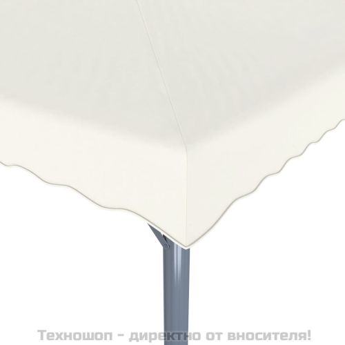 Шатра, 300x300 см, кремава, алуминий