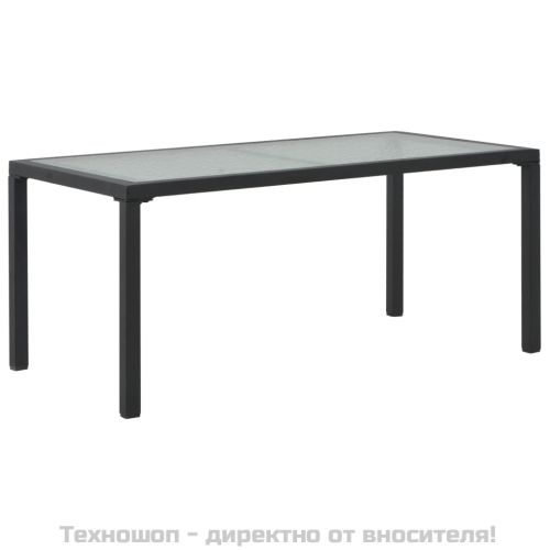 Градински комплект с възглавници, 3 части, полиратан, сив