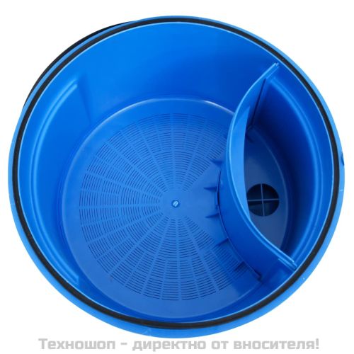 Пясъчна филтърна помпа синьо и черно 385x620x432 мм 200 W 25 л