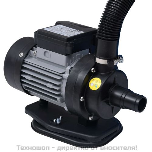 Пясъчна филтърна помпа синьо и черно 385x620x432 мм 200 W 25 л