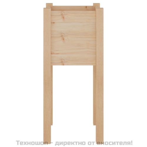 Градински сандъци, 2 бр, 31x31x70 см, борово дърво масив