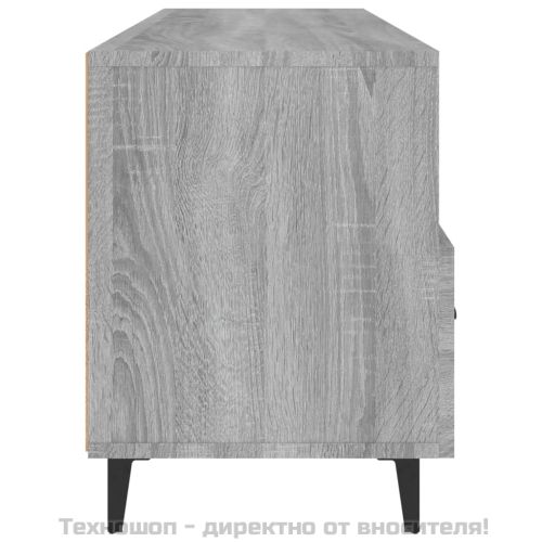 ТB шкаф, сив сонома, 102x35x50 см, инженерно дърво