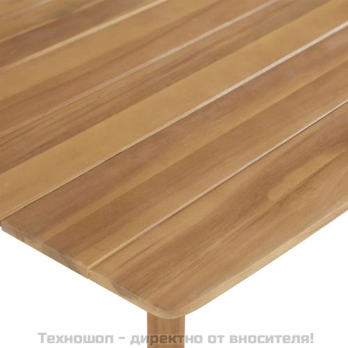 Градински трапезен комплект, 5 части, акация масив